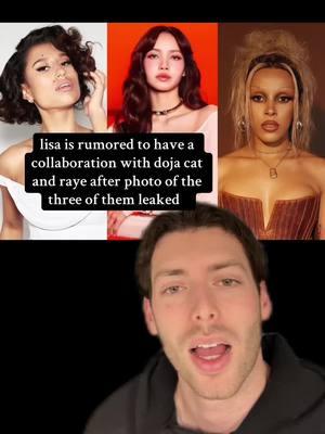 This will be amaze if true #popculturenews #popculture #fyp #lisa #blackpink #dojacat #raye #lisablackpink #musicnews #greenscreen 