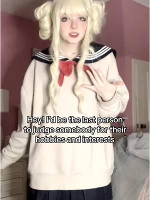 Coming from a cosplayer who loves danganronpa and mha… #toga #togahimiko #togahimikocosplay #mha #myheroacademia #mhacosplay #cosplay #coffeeandkarmacos 