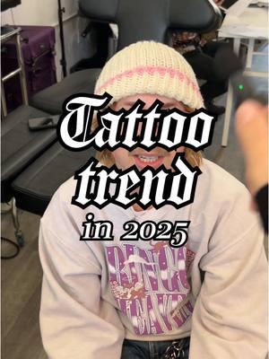 All these trends eat so please fill our 2025 with these tattoos 🫶 #tattoo #tattooshop #tattooartist #sandiegotattoo #sandiegotattooartist #tattootrend #genztattoo #fyp 