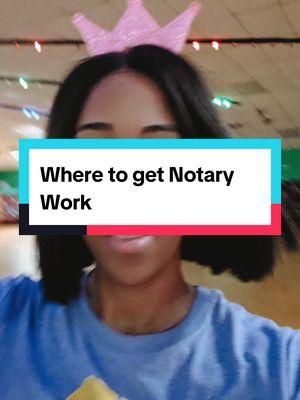 How to get Notary Work? Tell people you're a notary!!!! Be a good Notary, No errors!  #notary #notatypublic #apostille #loansigningagent #notarytiktok 