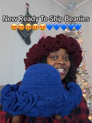 Two new ready to ship beanies up! I only have one of each color in stock. These will go out right away so do not miss out!! Grab them quick 🤩 thank you for your support!! 🫶🏾✨ #crochetbyk #fyp #placeyourorders♡♡ #linkinbio #crochetrufflehat #crochetrufflebuckethat🧶 #viral #crochetrufflebeanie 