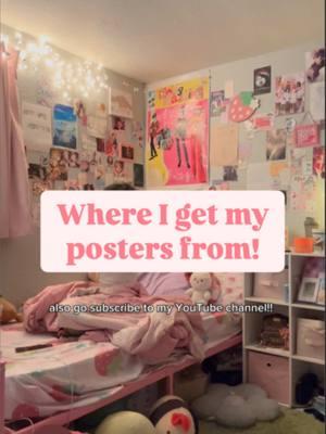 I'm on insta and rednote! #05 #sanrio #roomdecor #DIY #walldecor #posters 