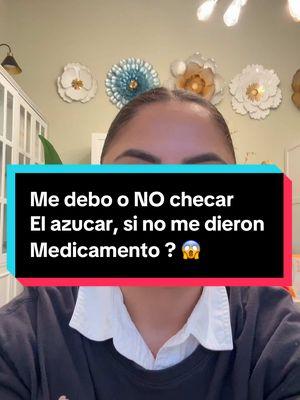 Me checo o no el azúcar por qué el doctor no me dio medicamentos #dieta #comida #azucaralta #nutricion #nutriologa #reto #bajarazucar