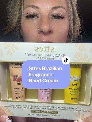 @Sttes Brazilian Perfume Hand Cream set #megthatbee🐝 #fyp #TikTokShop #sttesbrazilianperfume #handcream 