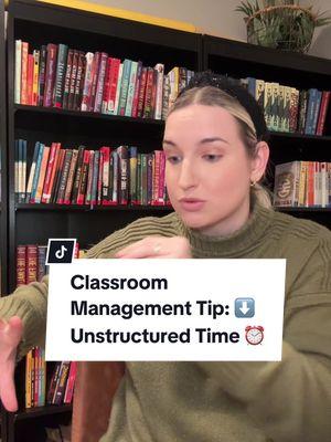 Feel free to watch on 2x speed 😅 I quickly realized that students do not do well with unstructured time. Once I started mapping out my lessons, I was able to eliminate a lot of the trasition/random down time that we were having. It was in those moments where I felt like my classroom management was falling apart.  I also recommend having clear expectations for early finisher activities (whatever makes the most sense for your class!) and also have a few class activities in your back pocket for those random 3-5 min that sometimes pop up.  If you’re a teacher, what are your thoughts? Have you noticed the same with your students? #teachersoftiktok #newteacher #teachertips #teacheradvice #classroommangagement #classroommanagementtips #classroommanagementstrategies #firstyearteacher #lessonplanning 