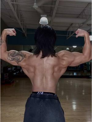 The forgotten hanma 👹 #aesthetics #demonback #back #workoutmotivation #asian #fyp 