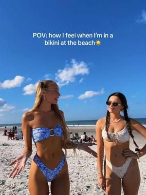 bikinis >> outfits🫶🏻👙🧚😗 I am not cut out for winter ☀️ @Brooke Martyn🫶🏼 #floridagirls #beachday #summervibes 