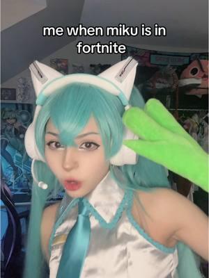 yipppeee #miku #hatsunemiku #mikucosplay #fortnite #kpop #psy #fyp #foryou