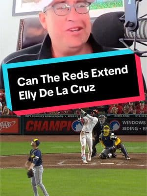 Cincinnati Reds radio broadcaster Tommy Thrall of if he believes the team will be able to extend Elly De La Cruz. #cincinnati #cincinnatireds #reds #MLB #redsbaseball #cincinnatiredsbaseball #ellydelacruz 