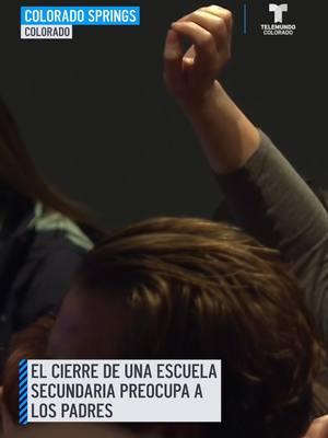 El cierre de una escuela secundaria preocupa a los padres #coloradosprings #escuela #SchoolClosings #Noticias #Colorado #padres #estudiantes