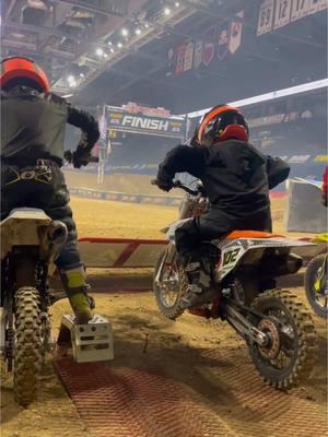 Good time @AMA Arenacross Championship #fy #fypage #fypシ゚viral #kidswhoride #motoboy #moto #explore 