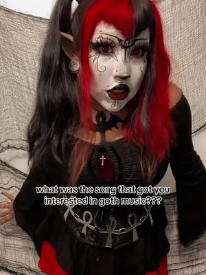 for me it was this song :3 #hispanicgoth #pocgoth #tradgothmakeup #goth #gothicmakeup #redgoth #tradgoth #gothmakeup #gothic #alt #fyp#il0vemcr