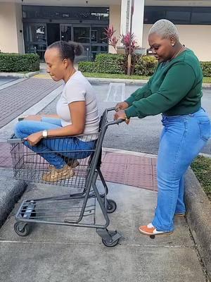 we live action!! it's always someone down with the craziness 😆 🤣. don't judge us. lol  #walgreens not playing about their shopping cart 😆 🤣 #ticktock #viral #lunchtime  #positiveenergy #reels #fyp #playing @Myriam Fouche #positivevibesonly @Cxzzy_bèl_e_vayan💕 