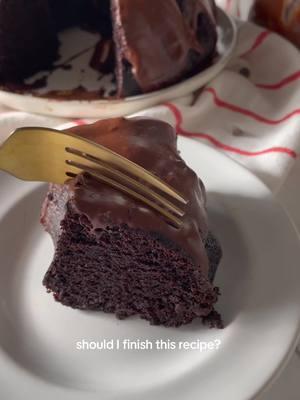 Chocolate ganache Bundt cake! Posting my drafts...can't believe I never shared this cake recipe 🥲 should I finish this? Friends no matter what I'll still be on my blog and on YT I'll be sharing longer videos and sharing my recipes start to finish ❤️  #bundtcake #ValentinesDay #vegandessert #chocolatecake 