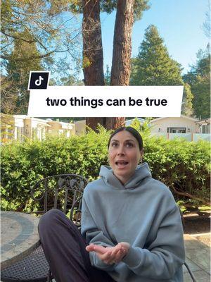 Two things can be true: you can know in your heart that you've made a decision that's right for you, that you're stepping into more alignment and letting go of what no longer serves you AND you can feel the fear, grief, sadness, and uncertainty that comes with that change. It doesn’t mean that you’ve made the wrong decision; it means you’re human. Change can be scary and uncomfortable. Allow yourself the space to feel it all—the joy, excitement, grief, sadness, and pain. All of the emotions are allowed to co-exist. They are all valid, and they are all welcome. You have the strength and capacity to hold them all through this transition. It takes courage to embrace and follow through with the changes you feel called to make while trusting yourself in the process. Trust and know that you're creating space for even better things to unfold. You've got this🤍 . . . #dailymotivation #motivation #motivational #mindsetmotivation #HealingJourney #healing #motivate #change #embracingchange 