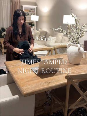 Timestamped asmr night routine/ 5-8 after my 8-5! 🤍 #nightroutine #CleanTok #motivation #dailyvlog #grwm #cleaning #satisfyingvideo #cooking #Lifestyle #asmrsounds #productivity #dayinmylife #routine 