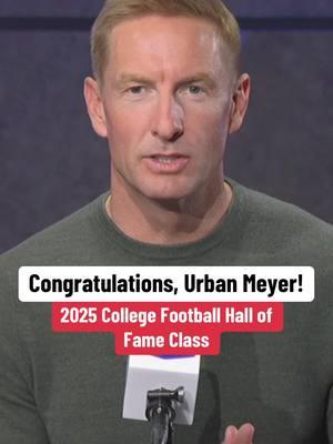 Congratulations to Coach Urban Meyer on his induction into the 2025 College Football Hall of Fame! 🏈🙌 #cfbonfox #cfb #cfp #ohiostate #halloffame #urbanmeyer 