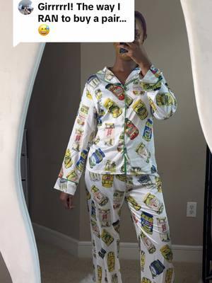 Replying to @Lydia | Books 📚 & Crochet 🧶 look at these pick pajamas! They are so cute! 🥒#picklepajamas #pjs #pajamas #pajamaset #matchingpjs #silkpjs #satinpajamas #pajamashorts 