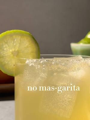 The No Mas-Garita🍋‍🟩 Okay, I was honestly surprised at just how close this recipe tastes like the real deal.  Want to make it a cocktail? Add 1.5 oz tequila and swap the orange juice for orange liqueur.  • No Mas-Garita • 1 oz lime juice .5 oz orange juice .75 oz agave Shake w/ ice Strain over ice Top w/ sparkling water  Garnish w/ lime wheel Enjoy! #thatsthespirits #dryjanuary #mocktail #nomasgarita #margarita #margaritamocktail #drinkrecipe