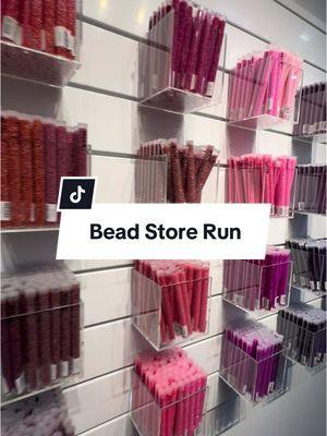 Bead wall >>>> #beadstore #beadwork #nativetiktok #inspo #shopnative #shoplocal #anadarko 