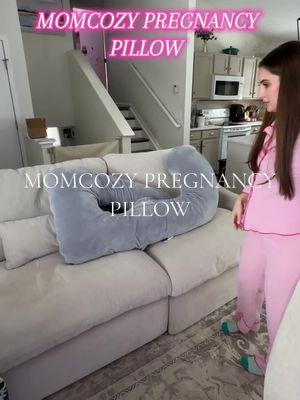 💤 Say goodbye to sleepless nights! This $35 U-shaped pregnancy pillow offers full body support, relieves back pain, and eases restless sleeping. Bonus? Free shipping! 🛒 Click the link to grab yours today—comfort is just a pillow away! 💕 @Momcozy Official  #momcozy #momcozypregnancypillow #pregnant #babybump #pregnancy 