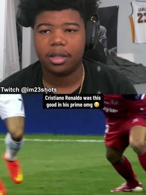 American first time reacting to how good Cristiano Ronaldo was in his prime 😭😂😂 #viral #im23shots #football #cristianoronaldo #cristianoronaldo7 #ronaldoreact #manunited #emirates 