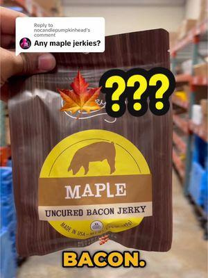 Replying to @nocandlepumpkinhead maple flavors are amazing!!! #maple #beefjerky #deals #rightnow #delicious 