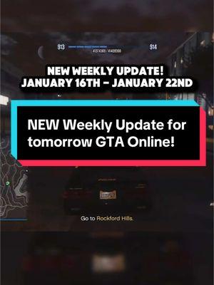 NEW Weekly Update for tomorrow GTA Online! CreditInfo: CentralGamingHub #GTAOnline #gta5 #rockstargames #gaming #gtaweeklyupdate 