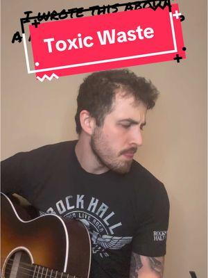 We're just a toxic waste of time  #toxicwaste #countrypoppunk #badrelationships #newsong