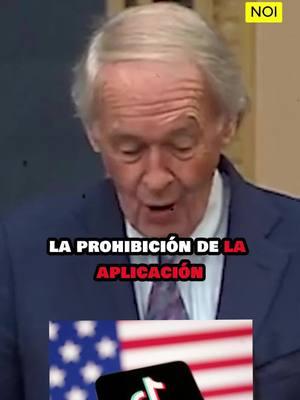 Lo que hizo el senador Ed Markey tras la ley que desea que Tiktok se eliminara 2025.  #EdMarkey #Tiktokseeliminara2025 #Eliminarantiktok