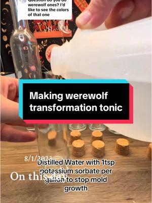 #onthisday #werewolf #tutorial #potion #magicpotion #potionclass #handmade #SmallBusiness #mesmerizing #satisfying #deskfidget #fidgettoys 