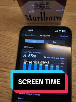 How bad is your screen time? I often use the excuse that I’m “working” on my phone but the majority of the work gets done in a few hours. There are so many inexcusable hours wasted everyday.  Sure you come across something fun and send it to a friend but the vast majority is a waste. My goal is to cut it down to under 2-3 hours. 8 hours truly feels sickening.  I plan to carry this pack around with me as a reminder. Maybe I’ll even attach it to my phone via magsafe. #screentime #screentimehacks 