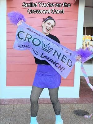 Smile, you’re on the Crowned Cam! ✨ Seeing everyone rock their outfits feels like a Crowned Athletics fashion show—the course is your runway and each of you shine like royalty. 👑 You all crushed the Marathon in style!  #rundisney #crownedathletics #disney #rundisneycostume #disneystyle #marathon #run 