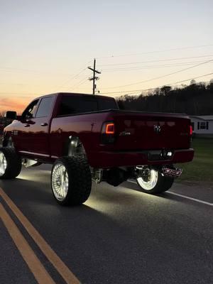 Falling outta love with this rig… #fyp #foryou #ohio #trending #ram #dodge #4thgencummins #trucktok #furyoffroad #kg1forged #26x16 