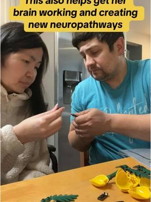 Kanlaya and I like to build @LEGO as apart of her stroke recovery and rehab. I find it helps work with her mobility and cognitive skills. #lego #caregiver #rehab #workout #couplegoals #nevergiveup #fight #fyp #fypシ #fypシ゚viral #fortourpage #atmyworst #stroke