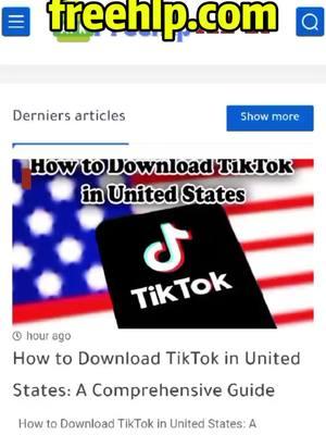 How to Download TikTok in the United States After the Ban #tiktok #tiktokusa #tiktokbanned #DownloadTikTok  #HowToDownloadTikTok