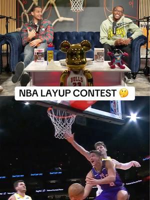 Without naming Kyrie, if the NBA had a layup competition, who would win it? @Numbers On The Board #NBA #basketball #sports #layup #graysonallen 