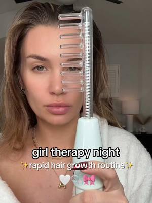 the scalp massager cures all 🙌🏼💖 #hairgrowth #SelfCare #hairgrowthroutine #hairtutorials #highfrequency 