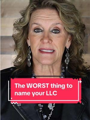 Watch this before you name your company. 👆🏼#moneytips #wealth #wealthy #rich #richlife #millionaire #millionairelifestyle #businessowner #businesscoach #businesstips #llc #dba #moneymindset #moneymotivated