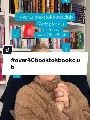 #Inverted Readers! CAST your book club vote for our February book. #over40booktokbookclub #over40booktok #bookclub #bookclubbooks #bookclubtiktok #BookTok #whenstarsraindown #angelajacksonbrown #whatthewifeknew #darbykane #thepsychopathnextdoor #markedwards #thelosthouse #melissalarsen #thestolenqueen #fionadavis 