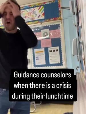 I guess no lunch today.  #guidancecounselor #guidancecounselors #schoolcounselor #schoolcounselors #schoolcounselorsofinstagram 