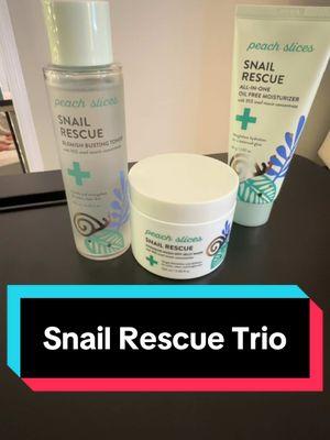 Snail Rescue Trio #snail #mucin 