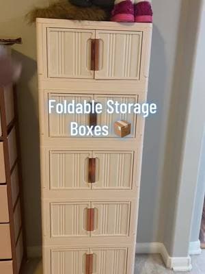 These storage boxes can hold so much! They were actually greater than I expected and saves a lot of space in any room. #foldablestoragebox #storagebox #tiktokshopcreatorpicks #ttsacl 