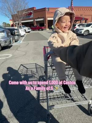 Come with us to spend 1,000 at Costco as a family of 5✨ #comewithus #family #costco #fypシ゚viral #viral #viralvideo 