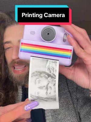 How cool is this?? Hurry though because they sell out fast. I got 6 as gifts and the kids LOVED these printing cameras #instantcamera #photoprinter #digitalcamera #affordabletech #toptierjanuary 