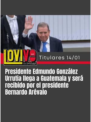 Edmundo González llegó a Guatemala a reunirse con el presidente Arévalo, muy cerca de Nayib Bukele y también de la libertad de Venezuela.  Mientras tanto el régimen sigue su persecución a miembros de Vente Venezuela y paralelamente se dispone a organizar unas elecciones desde el Helicoide, porque todos los posibles candidatos están presos. Estás y otras noticias están disponibles en el #LoVivoenVivo de hoy en mi canal: MelanioBar  #EdmundoGonzalez #Guatemala #JorgeRodriguez