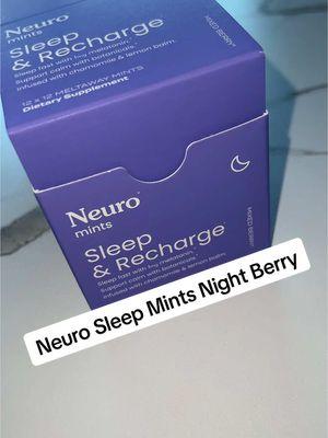 Neuro Sleep Mints Night Berry #TikTokShop #tiktoker #usa🇺🇸 #gift #supplement #sleep #sleepless #sleeptight #recharge #shami 