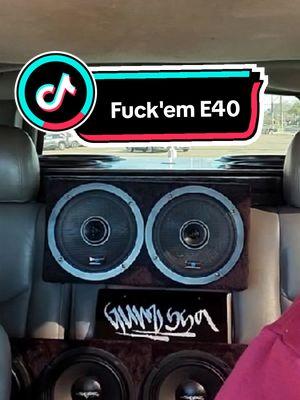 Replying to @weoutheremann #songrequest #e40 @E-40 #theonewhoknocks #beatndownyoblock #songrequest #disturbingthepeace #poundtown #gunz559 #petergunz559 #caraudio #subwoofers 