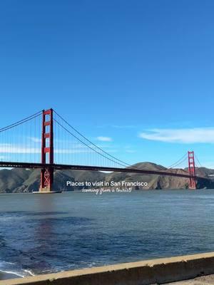 Places to visit in SF (coming from a tourist)🤍✈️🌁 #sfthingstodo #sfbayarea #sftravel #sanfranciscotravel #sanfranciscothingstodo #sanfranciscolife 