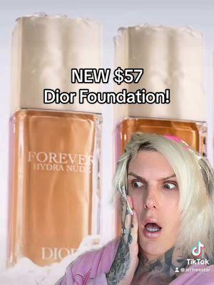 Is the NEW @Diorbeauty Forever Hydra Foundation Jeffree Star Approved?! 😩 #jeffreestar #makeupreview #dior #foundation #ulta #beautytips #diorbeauty #makeup #fyp 